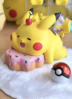 Pokémon chonkest gordura fofo Pikachu cereja bolo jogos fofa 3dprint 3dprinting anime Nintendo brinquedo 3d print model - Mito3D
