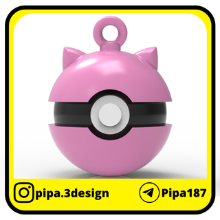 Pokemon Natale ornamenti pokeballs miagolare vari ornamento santo pokeball 3d print model - Mito3D