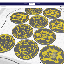 pokemon community day 30 coin - gastly art gangar haunter pokemongo pokemons figures toy coins badges 3d print model - Mito3D