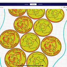 Pokémon communauté journée classique 49 monnaie bulbasaur Jeu ivysaur Florizarre 3d print model - Mito3D