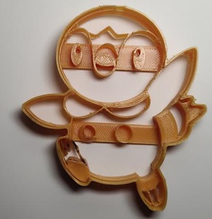 Pokémon biscuit coupeur pipi diamon brillant perle manchot mignonne 3d print model - Mito3D