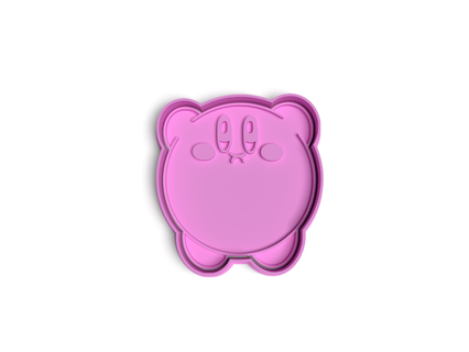 pokemon Galleta cortadores galletas Kirby moldes panadería fondant sello 3d print model - Mito3D
