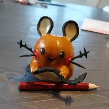 pokemon dedenne juego juguete el arte de 3d print model - Mito3D