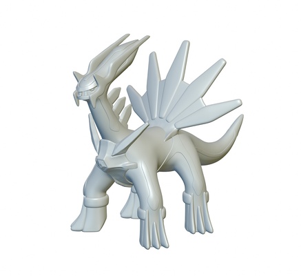 pokémon dialga 483 optimiert 3d drucken kunst pack infernape tyranitar geschichten fliegen spritzen pelipper typhlosion absol dragonite eevee gardevoir lucario umbreon charizard gengar arkanin bulbasaur blaziken 3d print model - Mito3D