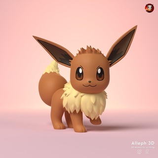 Pokémon eevee Pikachu Glaceon pokebola brinquedo casa popular impressão Leafeon cão anime manga vaporeon Umbreon flareon Sylveon jogos miniatura espeon 3d print model - Mito3D