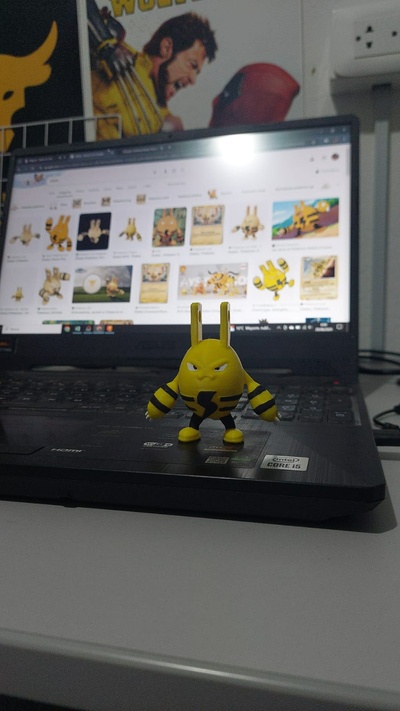 pokemon elekid oyuncak 3d print model - Mito3D