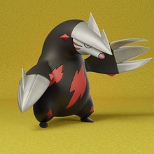 pokemon excadrill 3d print model - Mito3D