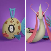 Pokemon feebas Evoluzione pacco 3d print model - Mito3D