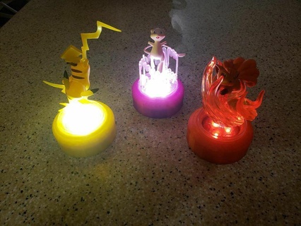 Pokémon Galerie figure supporter figures jouet 3d impression 3d print model - Mito3D