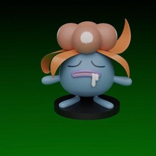 Pokemon tristezza 3d print model - Mito3D