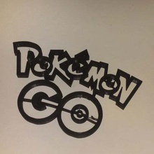 pokemon gehen-logo verschiedene 3d print model - Mito3D