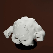 pokemon graveler 3d print model - Mito3D