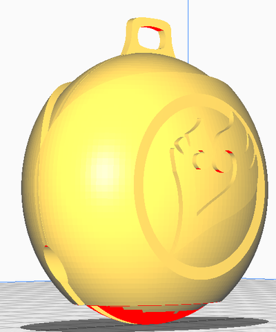 pokémon cœur or clair cloche mode soutenir cosplay charizard pikachu 3d print model - Mito3D