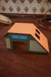 pokemon house - mt chimney cable car pkmn gen 3 3d print model - Mito3D