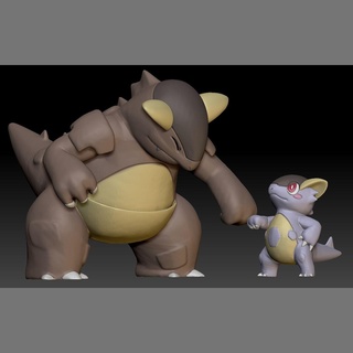 Pokémon Kangaskhan Mega Evolution Spielzeug Zahl Kunst Spiel Pokemongo Nintendo pokemonzukan Spiele Spielzeuge Skulptur 3d print model - Mito3D