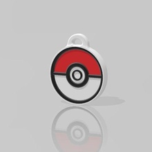 Pokémon chaveiro chave anel charmander blastoise cinza Pikachu pokebola 3d print model - Mito3D