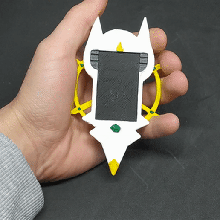 Pokémon lenda arceus telefone arco pokebola Pikachu Charizard phone decoração Deus jogos vídeo Nintendo interruptor 3d print model - Mito3D