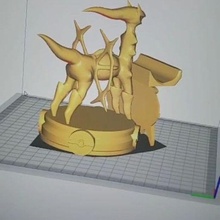 Pokemon leggende arceus supporto Telefono gioco cellulare titolare Giochi giocatore Accessori 3d print model - Mito3D