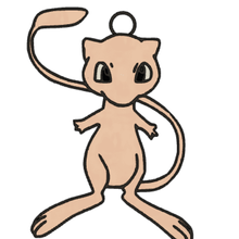 Pokémon miado chaveiro chave anel mewtwo brinquedos nerd Charizard 3d print model - Mito3D