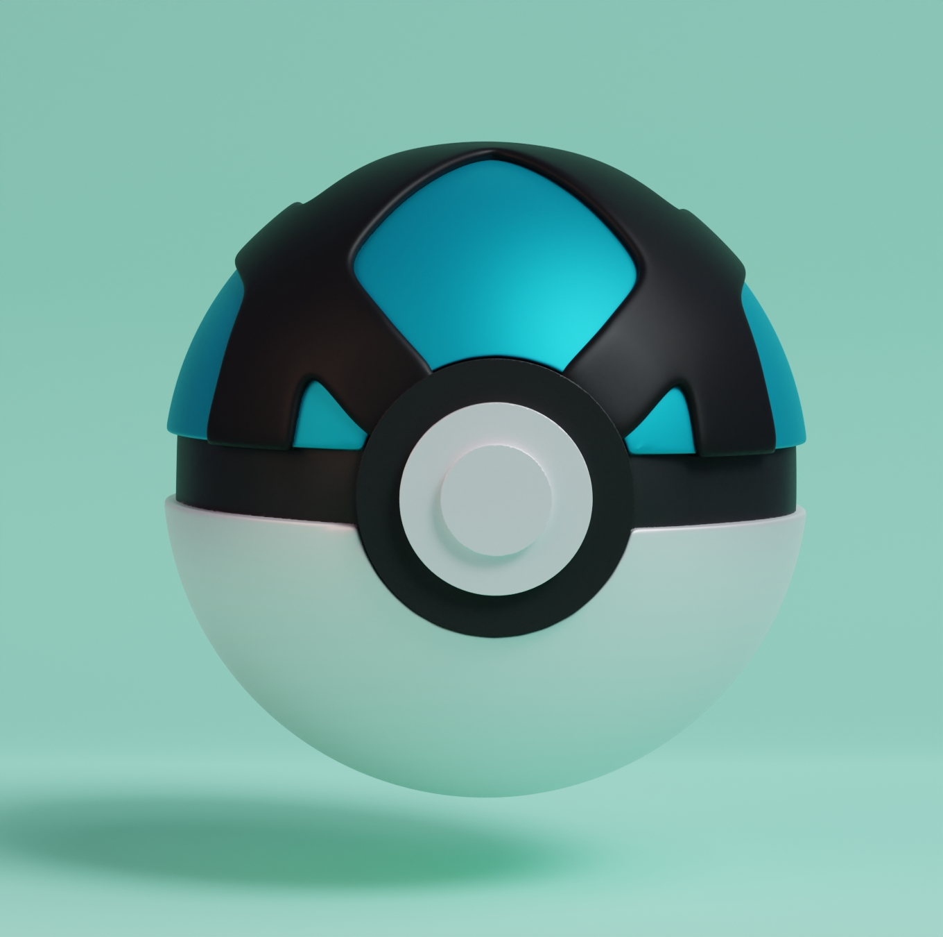 pokemon ağ top pokeball Pikaçu oyuncak Sanat koleksiyon manga hayran yazdırılabilir Yazdır popüler anime kül Eevee sevgililer sihirbaz mewtwo 3D print model - Mito3D