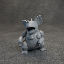 pokemon lowpoly nidoqueen sanat 3d print model - Mito3D