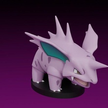pokemon nidorino 3d print model - Mito3D