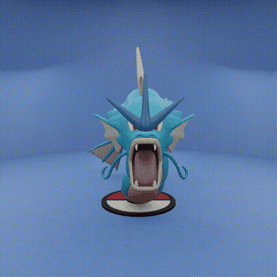 pokemon hayir 130 gyarados sanat magikarp şaka su uçan 3d oyuncak popüler yazdır yazdırılabilir kül pokeball anime manga 3d print model - Mito3D