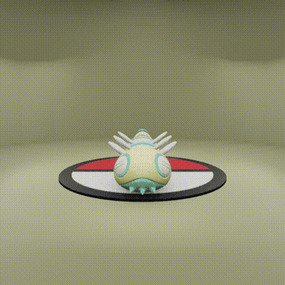 pokemon 982 dudunsparce three segment modulo arte dunsparce nocciola nokokocchi normale 3d giocattolo popolare stampa stampabile cenere pokeball anime manga 3d print model - Mito3D