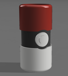 pokemon dolma kalem Kulp destek Pokemo pokeball kalemler durum kılıf 3d print model - Mito3D