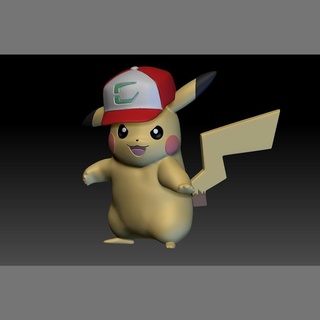 Pokémon Pikachu Spielzeug Zahl Kunst Spiel Pokemongo Nintendo pokemonzukan Spiele Spielzeuge Skulptur Evolution 3d print model - Mito3D