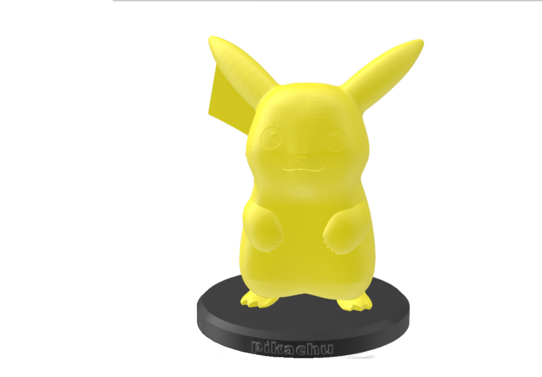 pokemon pikachu pokemons 3D print model - Mito3D