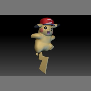 Pokémon Pikachu jouet figure art Jeu Pokemongo nintendo Pokemonzukan Jeux jouets sculpture évolution 3d print model - Mito3D