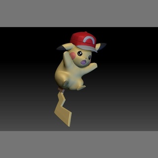 Pokémon Pikachu brinquedo figura arte jogos Pokemongo Nintendo Pokemonzukan brinquedos escultura evolução 3d print model - Mito3D