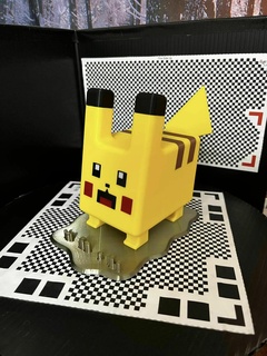 pokemon pikachu phone stand holder 3d print model - Mito3D