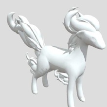 Pokémon ponyta 3d print model - Mito3D