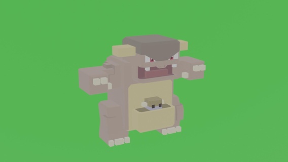 pokemon arayış Kangaskhan 3d print model - Mito3D