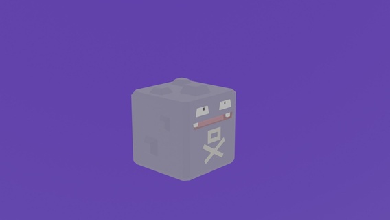 pokemon quest koffing 3d print model - Mito3D