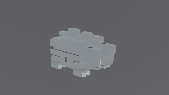 pokemon arayış Rhyhorn 3d print model - Mito3D