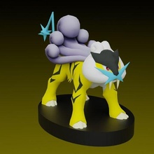 Pokémon Raikou 3d print model - Mito3D
