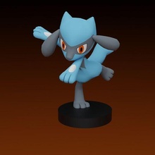 pokemon riolu 3d print model - Mito3D