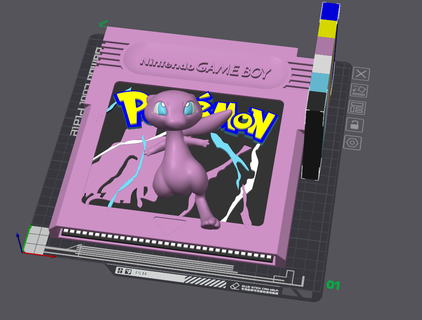 pokemon gül 2 kafese koymak baskı kartuş 3d print model - Mito3D