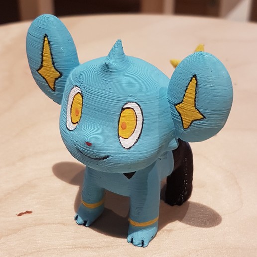 pokemon shinx game figurines 3D print model - Mito3D