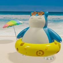 Pokémon Snorlax Strand Stil Kunst Asche Pikachu Spielzeug Kind Munchlax Vereinen Spiel Haut eevee 3d print model - Mito3D