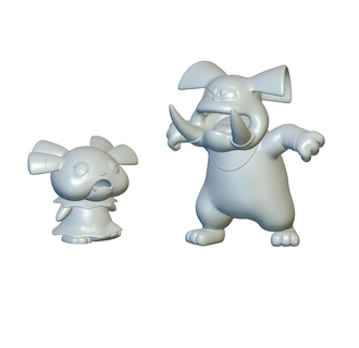 pokemon snubbull & granull 209 210 - optimized 3d printing 3d print model - Mito3D