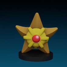 pokemon staryu 3d print model - Mito3D