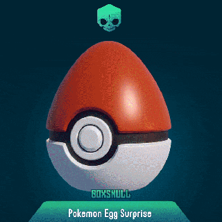 pokemon surprise egg baby pikachu toy pokeball 3d print model - Mito3D