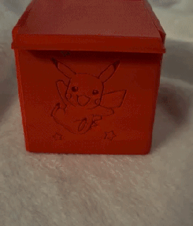 pokemon tema nintendo cambiar interruptor cartucho caja tapa juego micro sd tarjeta Pikachu charmander bulbasaur chorro 3d print model - Mito3D