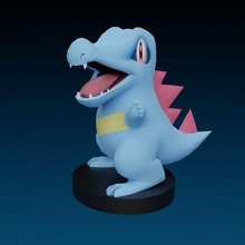 Pokemon totodile 3d print model - Mito3D