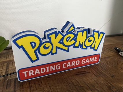 pokemon ticaret kart oyun Led işaret Lamba tcg kartları psa canlı Akış büyü dağıtıcı Beckett 3d print model - Mito3D
