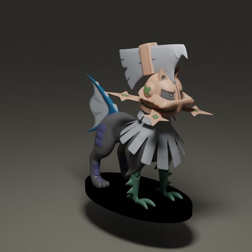 Pokémon Art Null 3D print model - Mito3D
